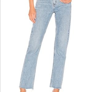 Agolde Cherie high rise straight jeans
